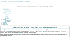 Desktop Screenshot of chemconsult.org